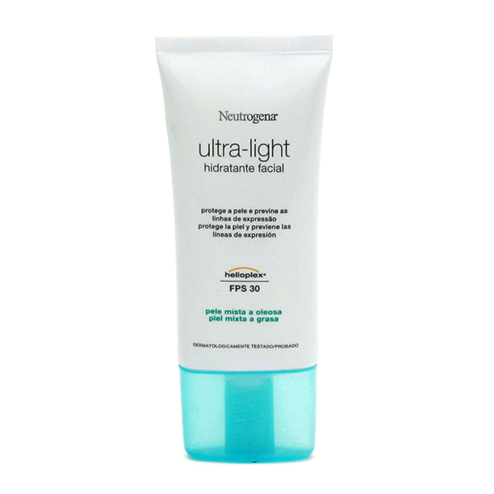 Creme Hidratante Facial Neutrogena Ultra Light Dia Pele Mista A Oleosa Fps Araujo