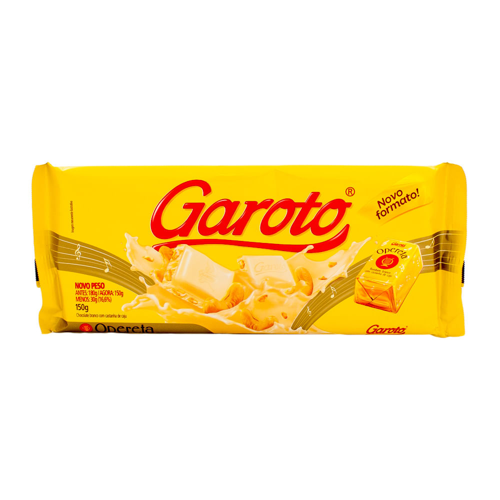 Chocolate Garoto Opereta Araujo