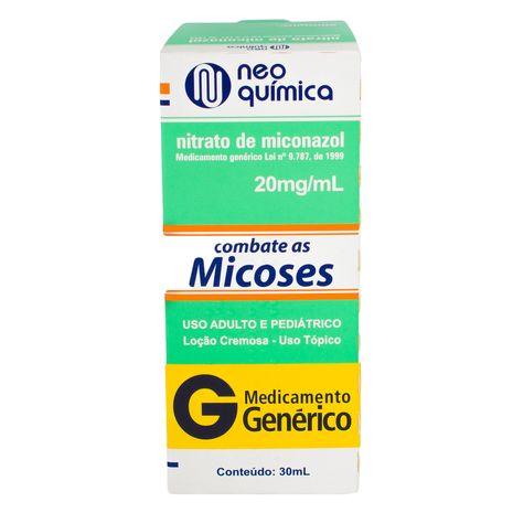 Miconazol 20mg g 2 Neo Química Genérico Loção Drogaria Araujo