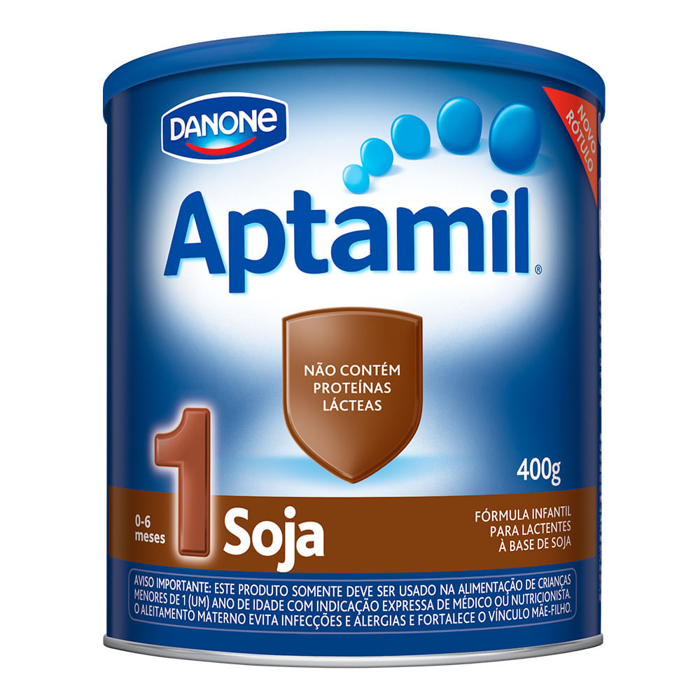 Aptamil 1 Soja Fórmula Infantil à Base de Soja Drogaria Araujo