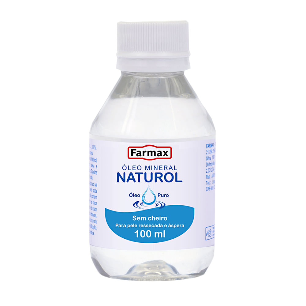 Óleo Mineral Naturol Farmax Araujo