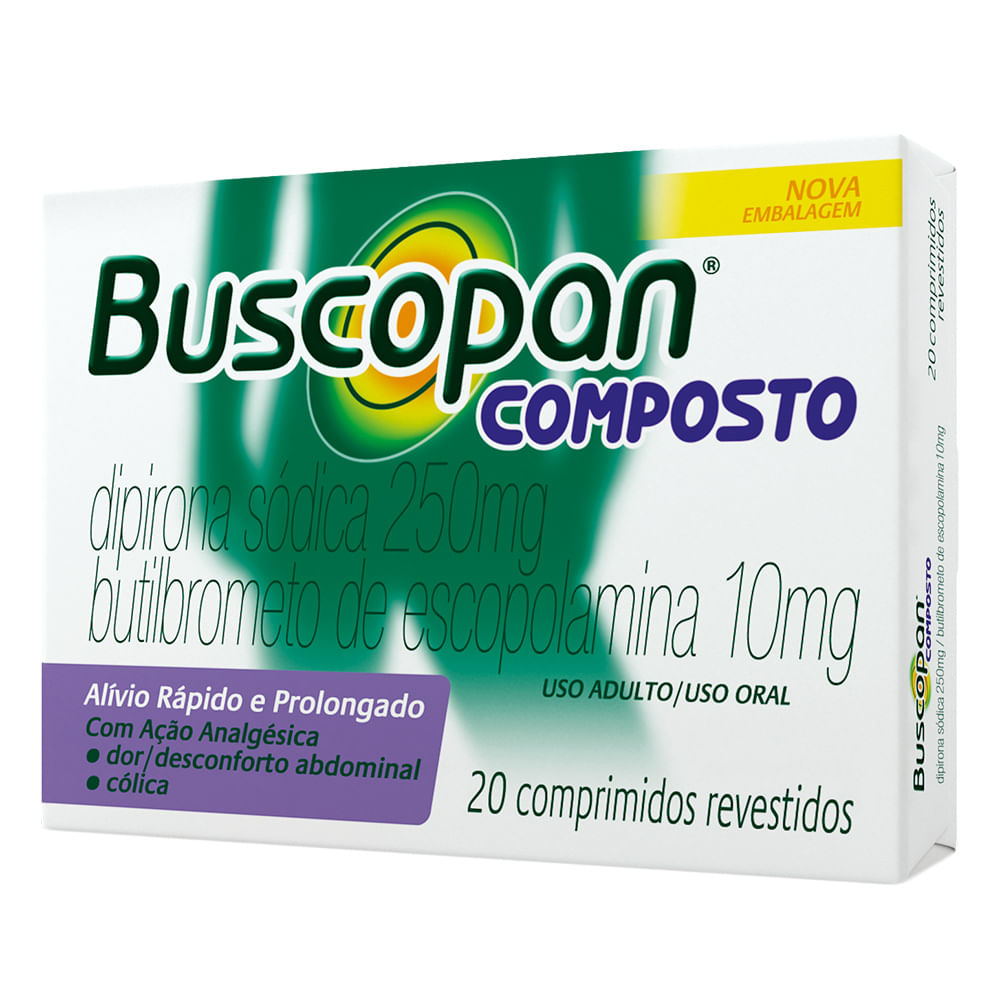 Buscopan Composto Comprimidos Buscopan Composto Pre O Drogaria