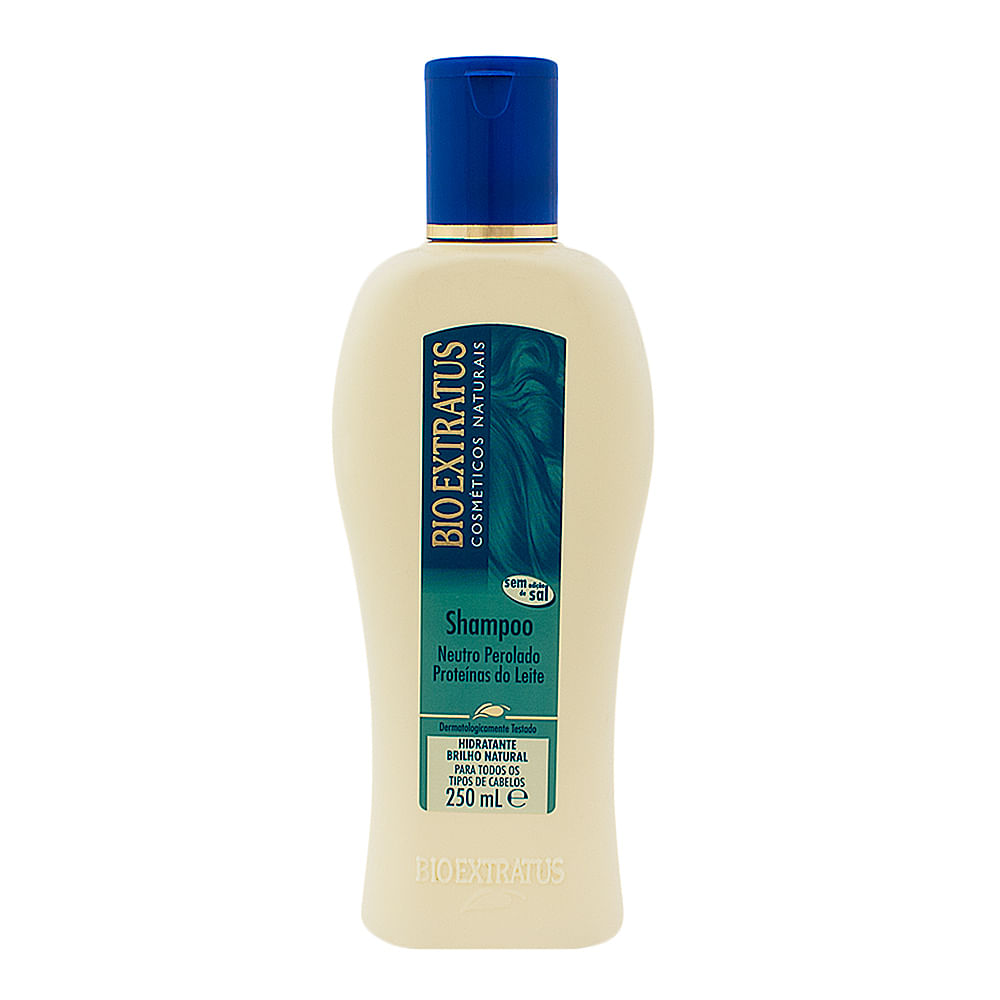 Shampoo Bio Extratus Neutro Proteínas do Leite Sem Sal com 250ml