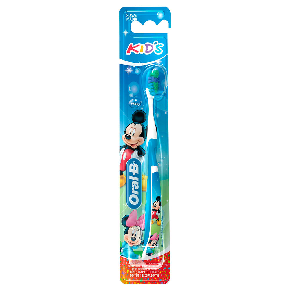 Escova Dental Infantil Oral B Kids Mickey Infantil Drogaria Araujo