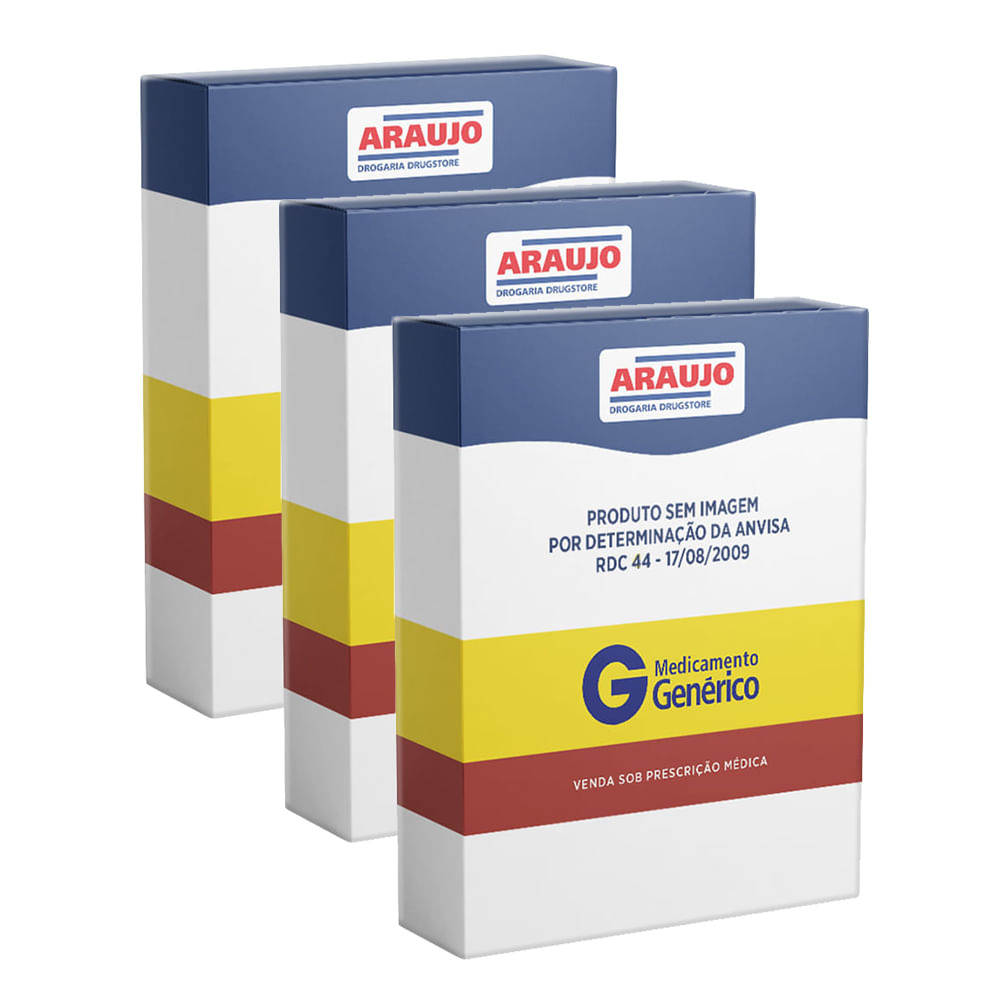 Kit 3 Atorvastatina 40mg EMS Genérico com 30 Comprimidos cada