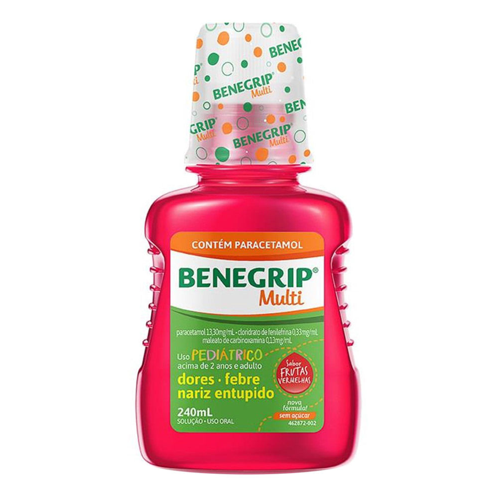 Antigripal Benegrip Multi Kids Solução 240 ml