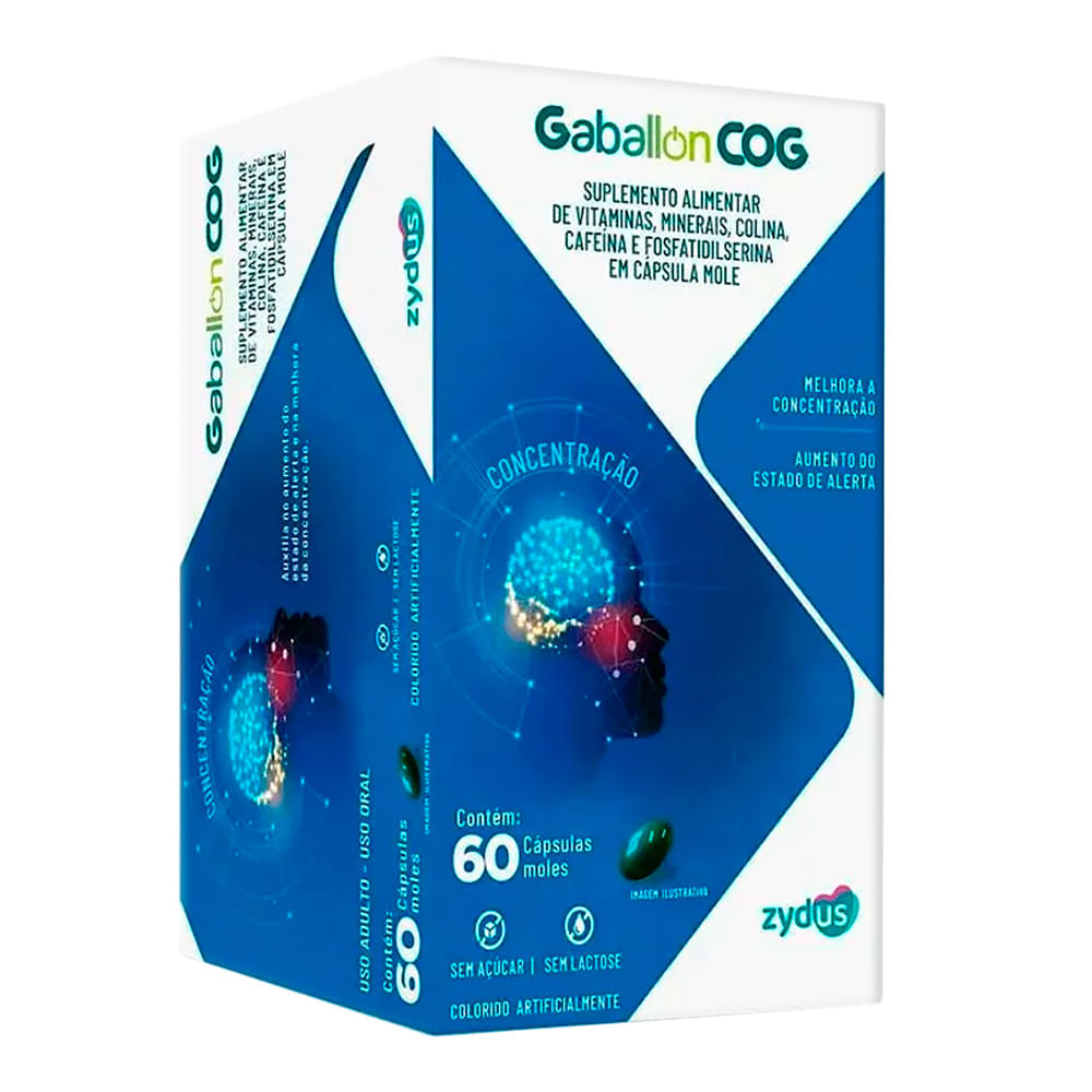 Gaballon COG com 60 Cápsulas Moles