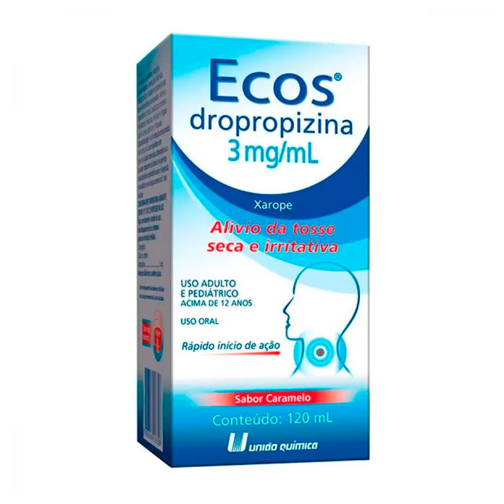 Ecos 3mg/ml Xarope com 120ml