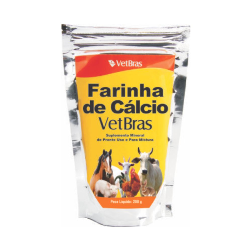 Farinha de Cálcio VetBras 200g
