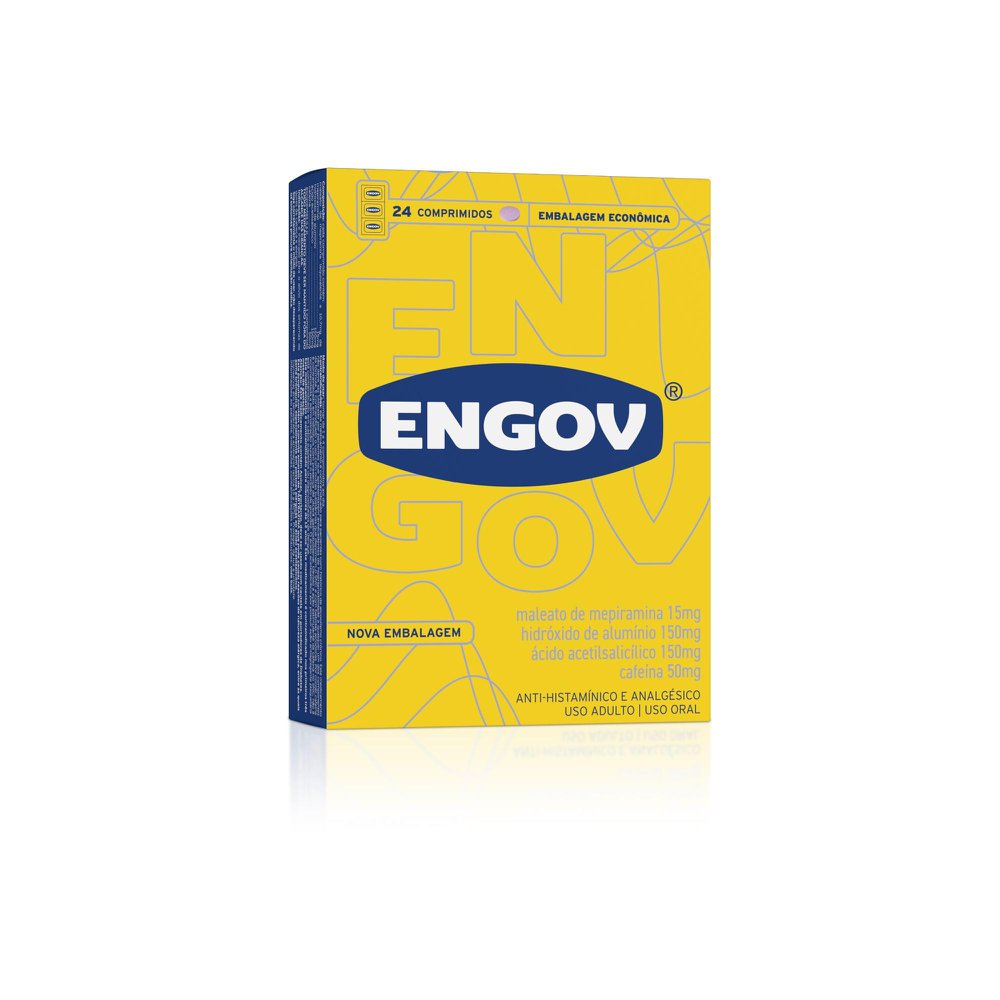 Engov com 24 Comprimidos