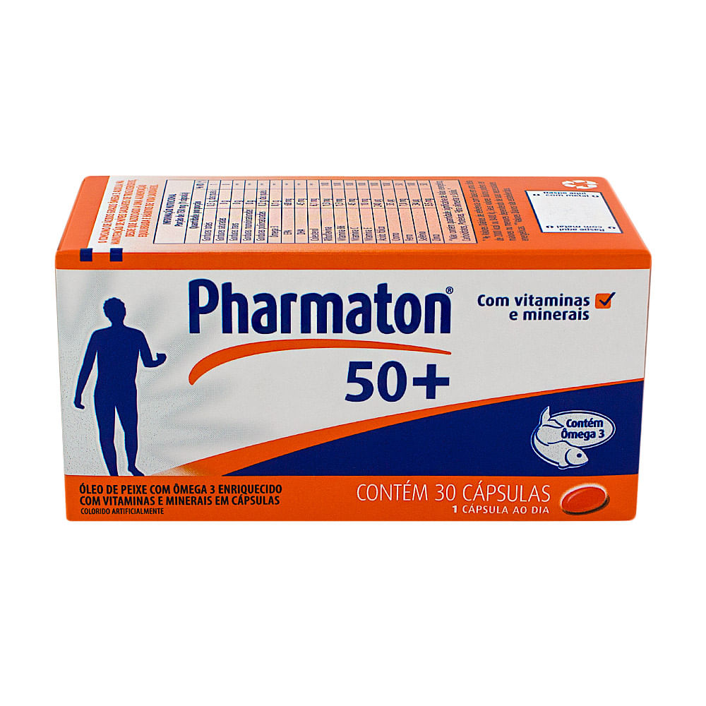 Pharmaton 50 Multivitamínico Drogaria Araujo