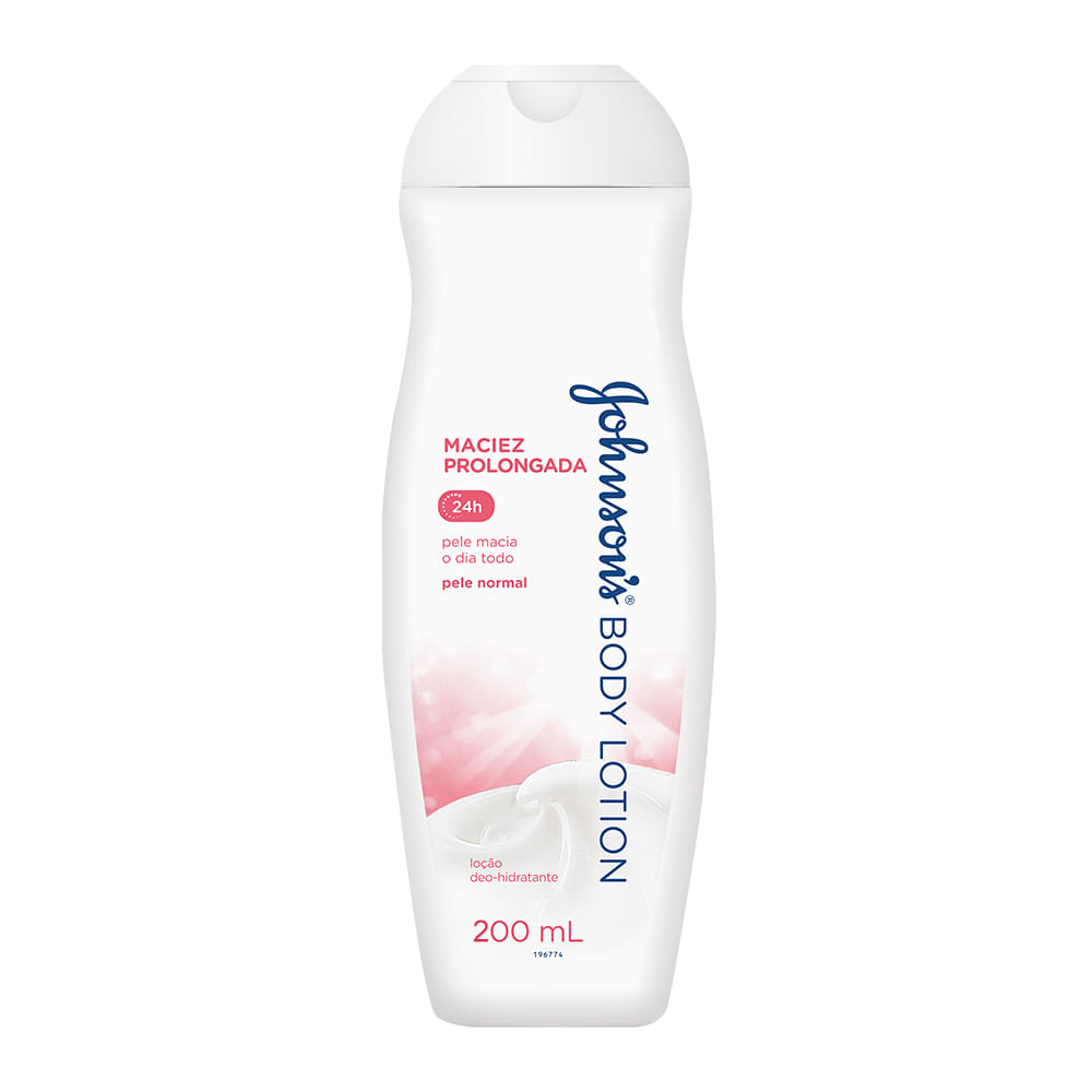 Hidratante Johnson's Body Lotion Maciez Prolongada Higiene Pessoal