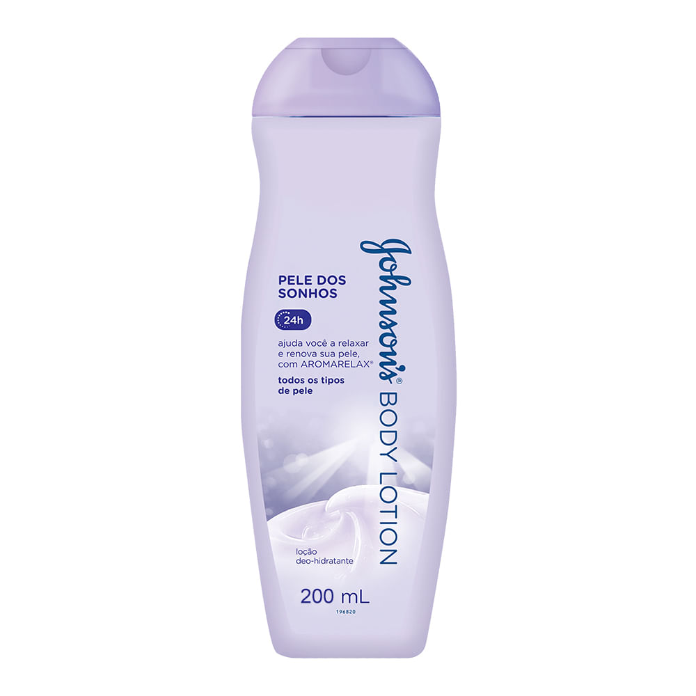 Johnson's Body Lotion Pele dos Sonhos Higiene Pessoal Drogaria Araujo