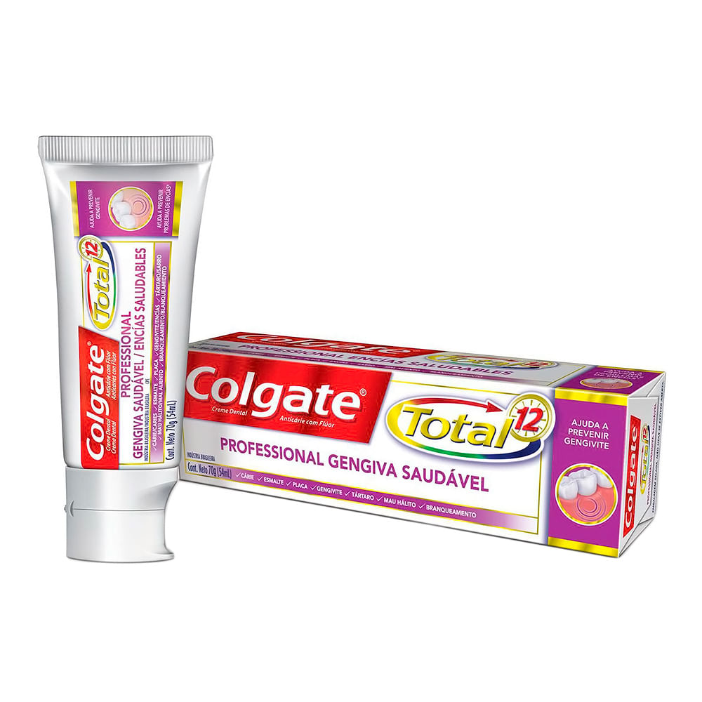 Creme Dental Colgate Total 12 Professional Gengiva Saudável - Higiene