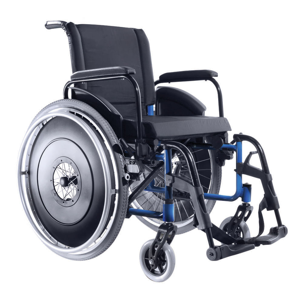 Cadeira De Rodas Infanto Juvenil Ortobras Cadeira de Rodas Ortobrás AVD Alumínio Dobrável - Drogaria Araujo