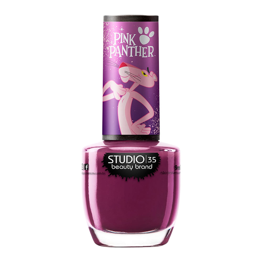 Esmalte Pantera Cor De Rosa