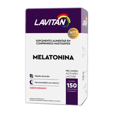 //www.araujo.com.br/lavitan-melatonina-sabor-morango-com-150-comprimidos-mastigaveis/p