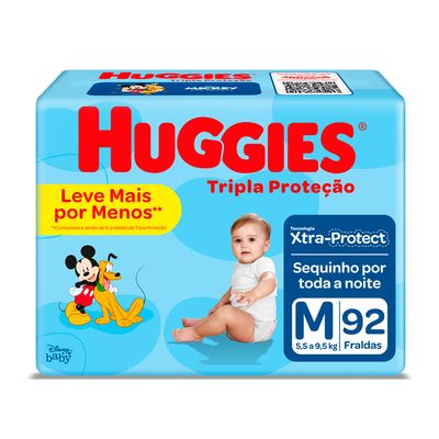 //www.araujo.com.br/fralda-huggies-tripla-protecao-tamanho-m-pacote-hiper-92-fraldas-descartaveis/p