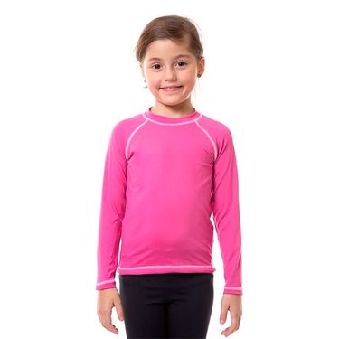 camiseta manga longa uv infantil