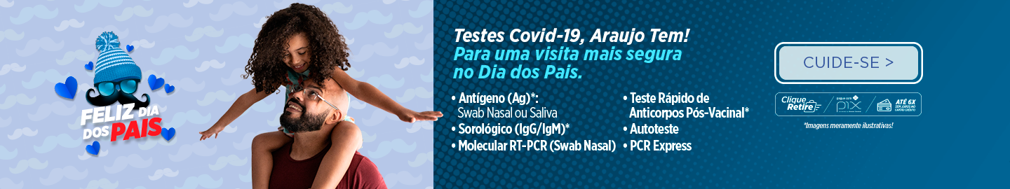 Teste Covid | Drogaria Araujo