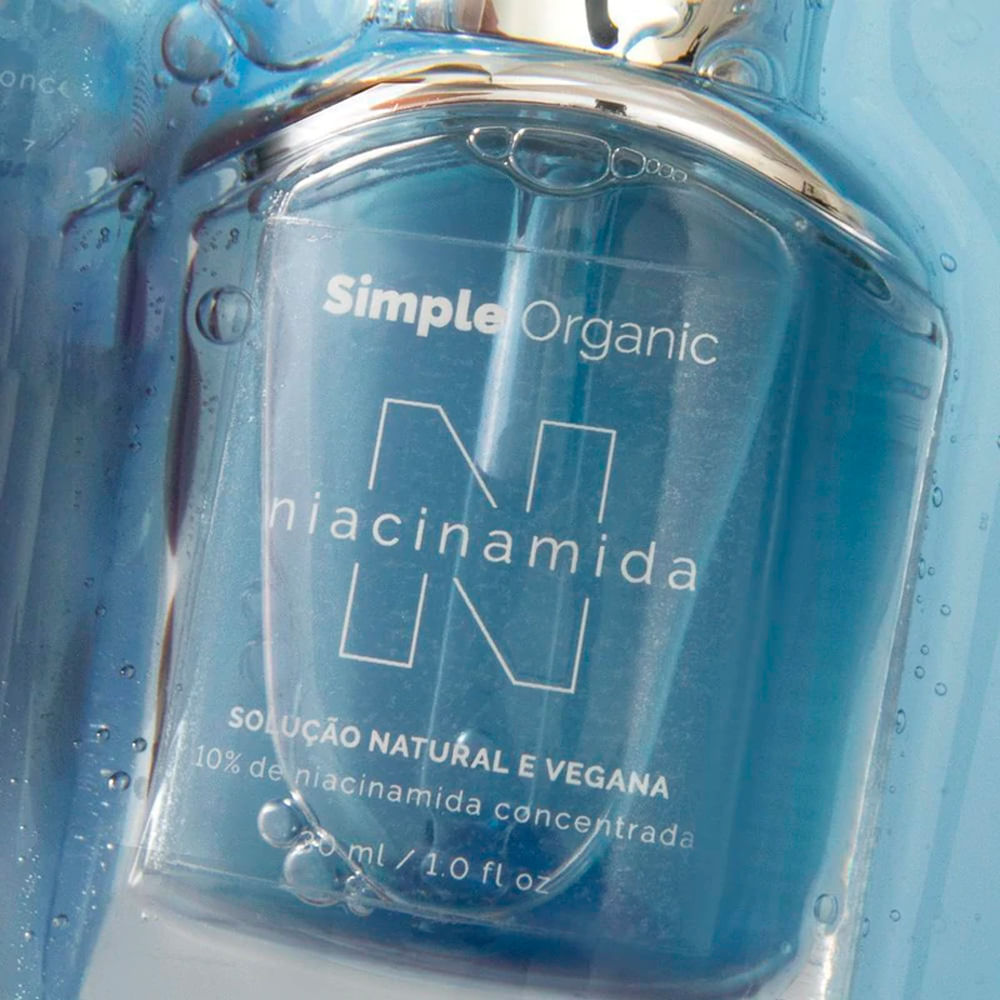 Solução Simple Organic Niacinamida 30ml em Oferta Araujo Drogaria