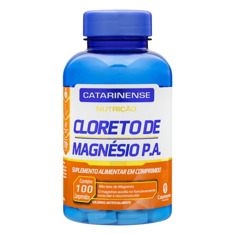 Cloreto de Magnésio P.A. Catarinense 100 Comprimidos