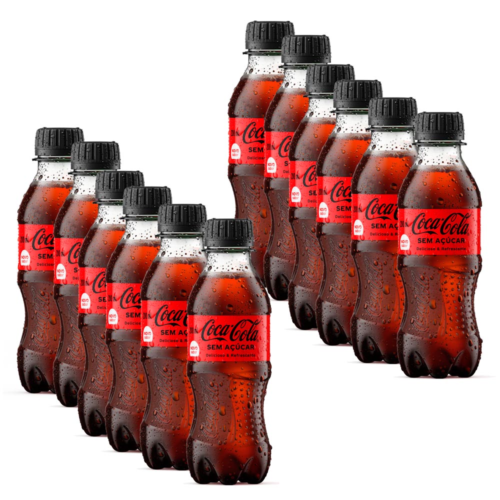 Refrigerante Coca Cola Sem Açúcar 200ml - Drogaria Araujo