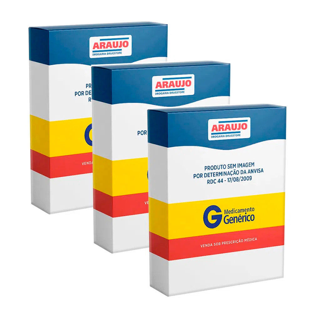 Kit 3 Sinvastatina 40mg Sandoz Genérico com 30 Comprimidos