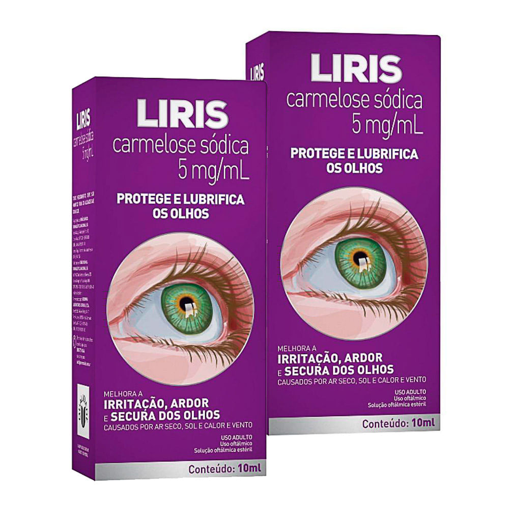 Kit 2 Liris Colírio 10ml
