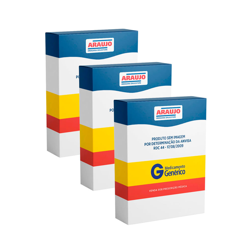 Kit 3 Nitazoxanida 500mg Neo Química Genérico com 6 Comprimidos
