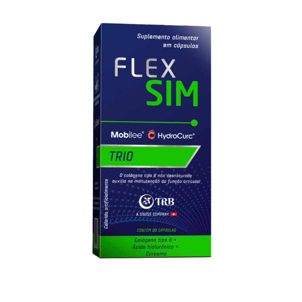 FlexSim Trio com 30 Cápsulas