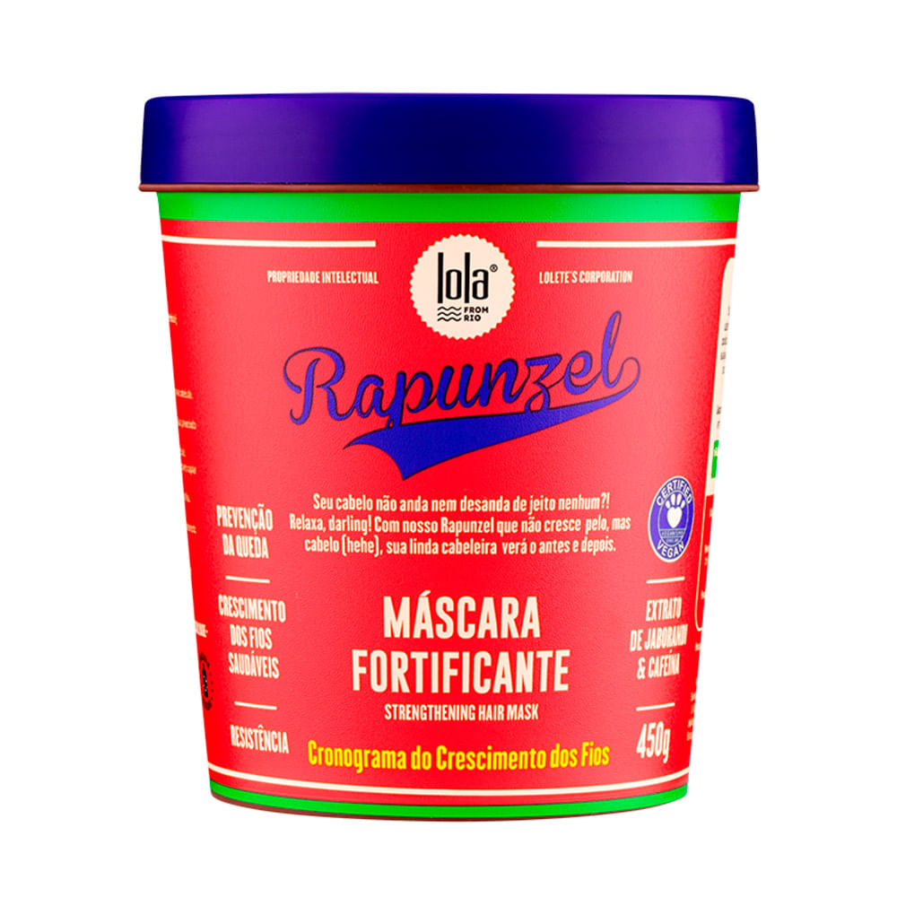 Mãscara Fortificante Lola Rapunzel 450g