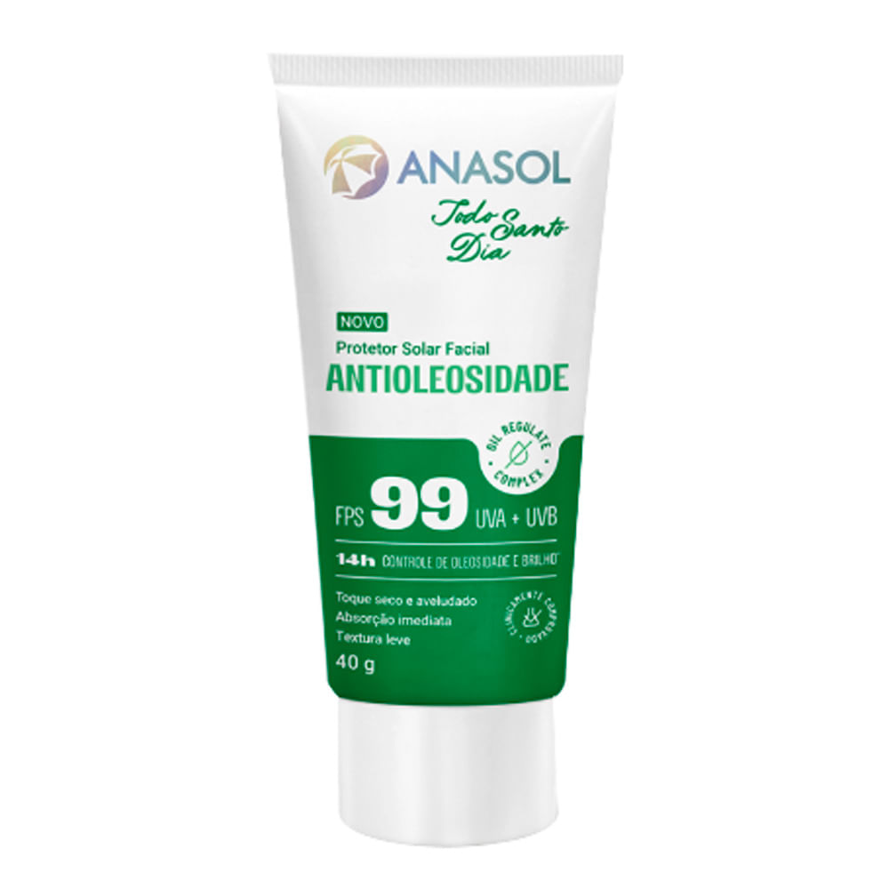 Protetor Solar Facil Anasol Antioleosidade FPS99 40g