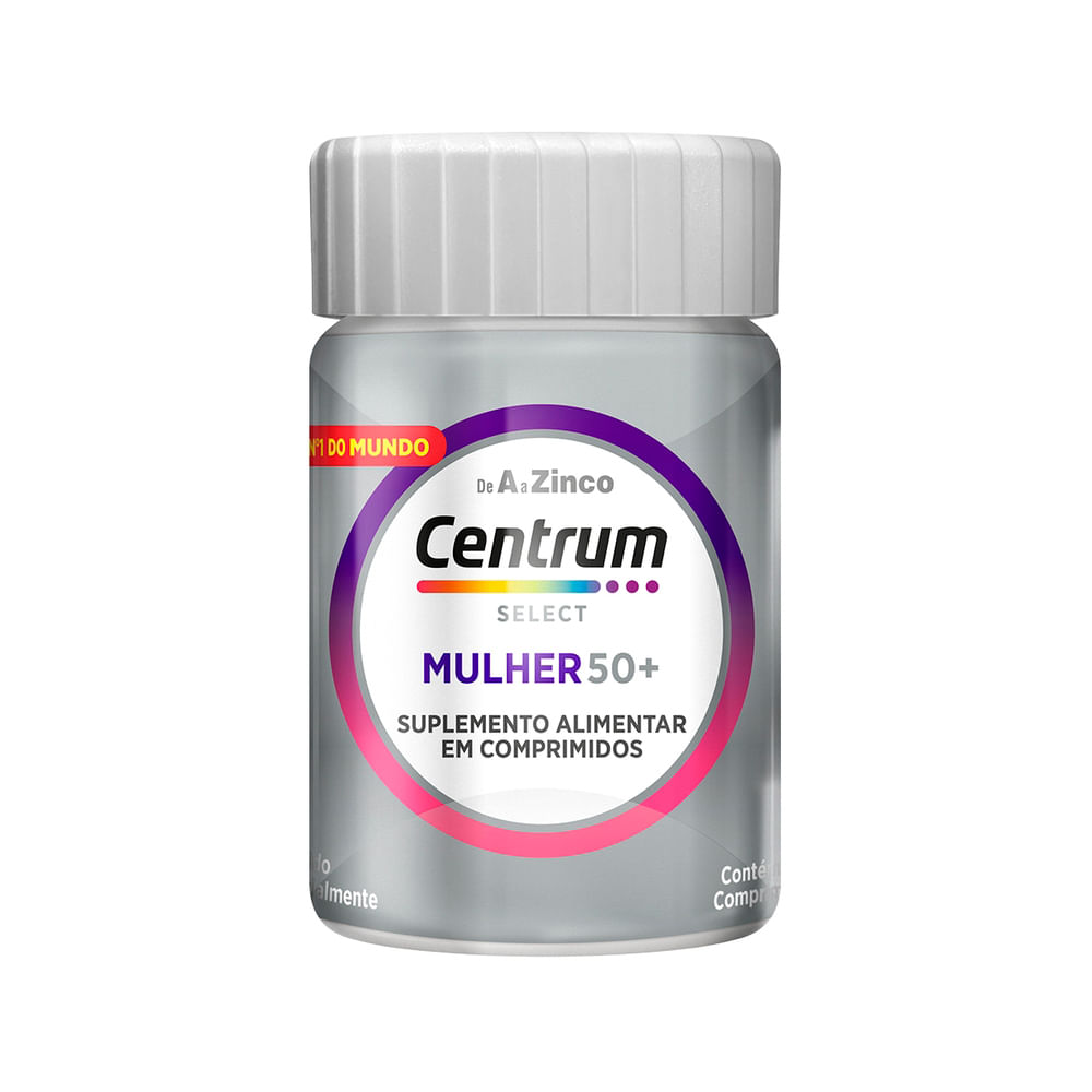 Centrum Select Multivitaminico Mulher 50+ com 30 comprimidos