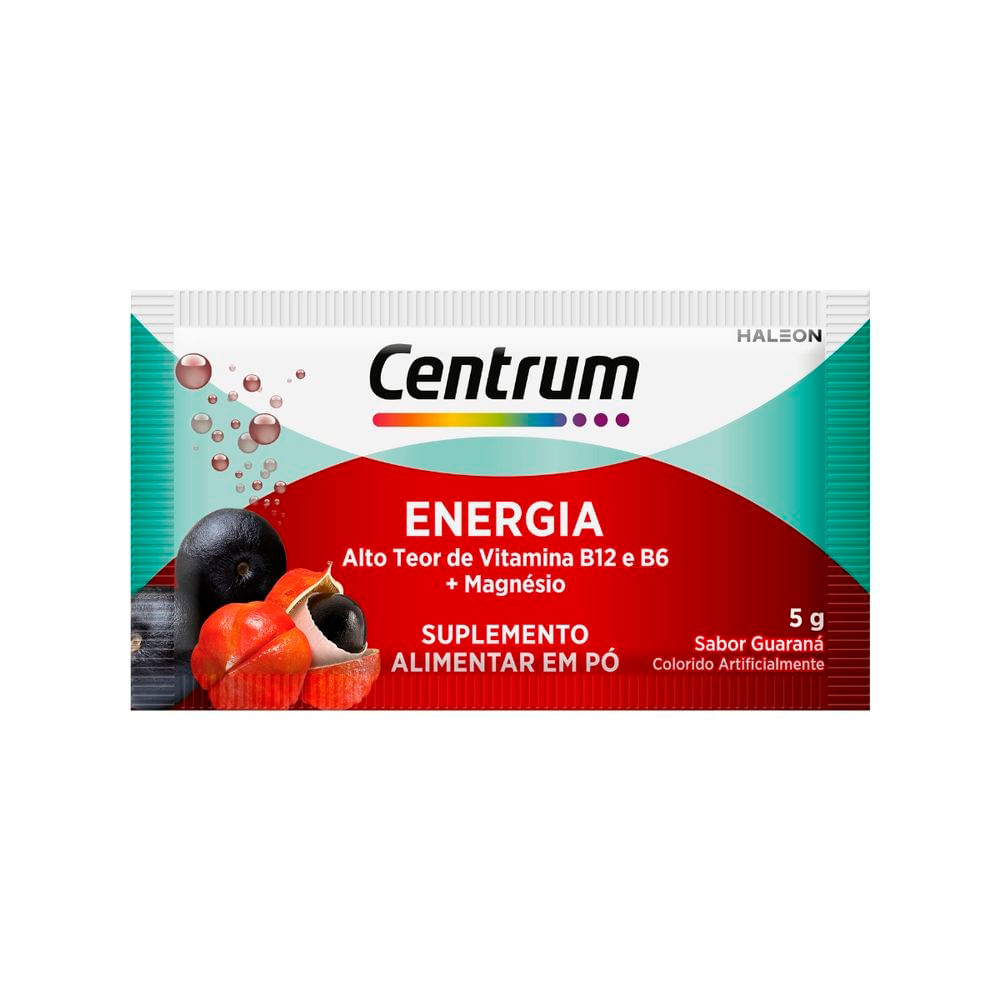 Centrum Energia Sabor Guaraná Sachê 5g