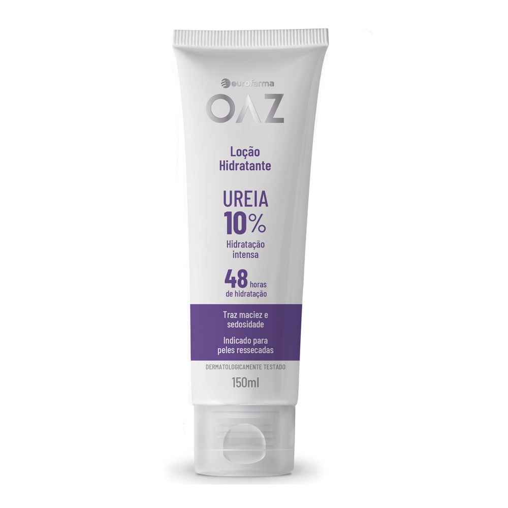 Loção Hidratante OAZ Ureia 10% para Peles Ressecadas 150ml