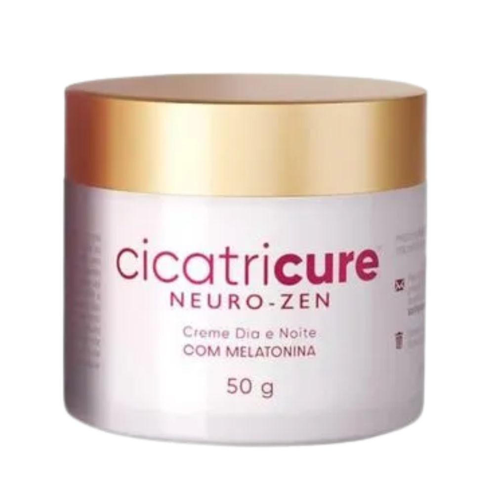 Creme Facial Cicatricure Neuro-Zen Dia e Noite com Melatonina 50g