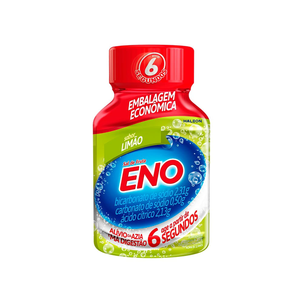 Sal de Fruta Eno Sabor Limão 100g