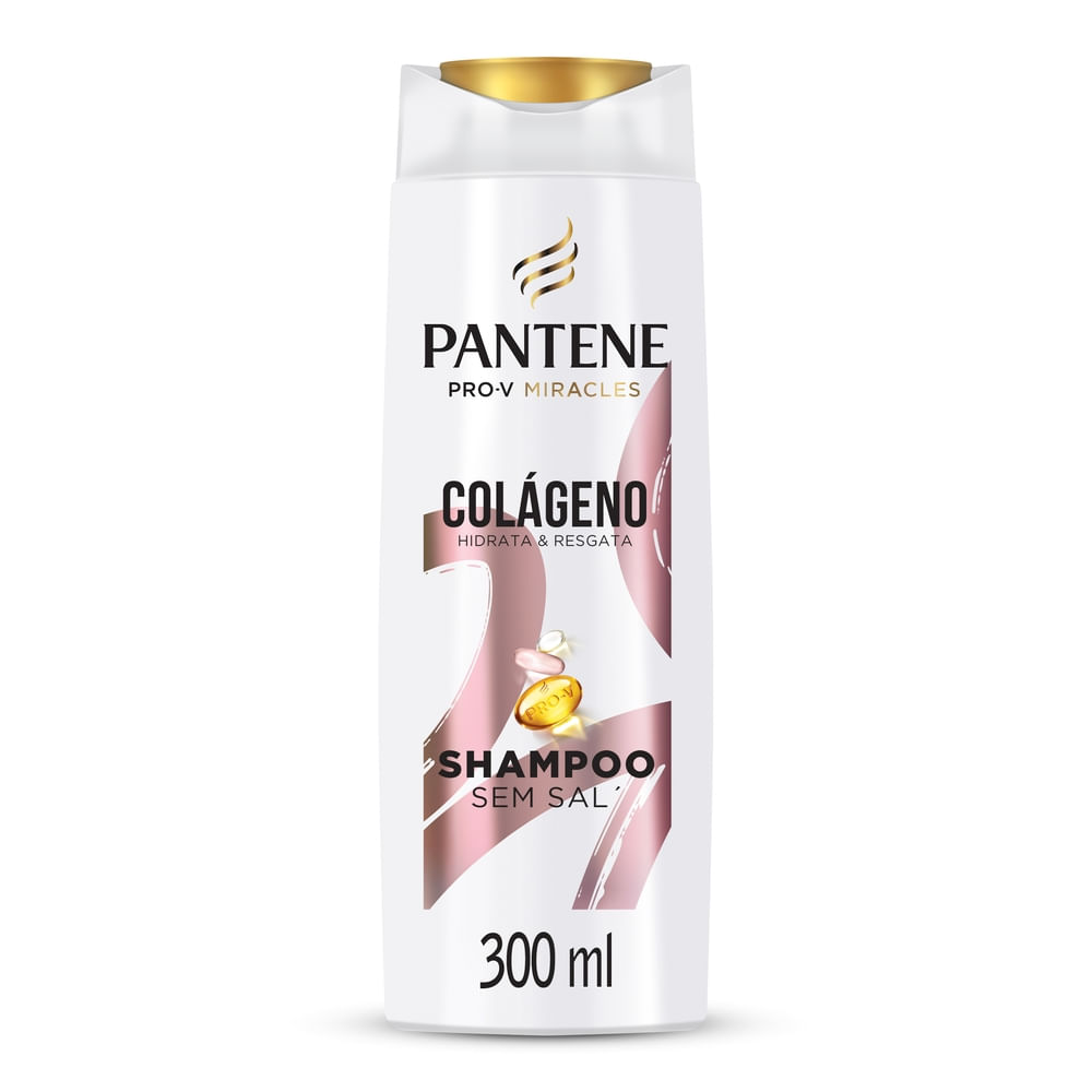 Shampoo Pantene Colágeno Hidrata e Resgata 300ml