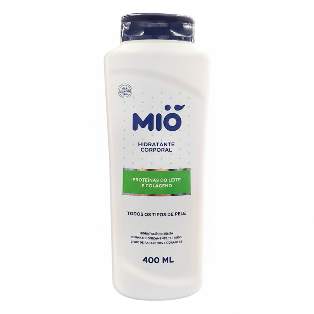 Loção Hidratante Mió Proteínas do Leite e Colágeno 400ml