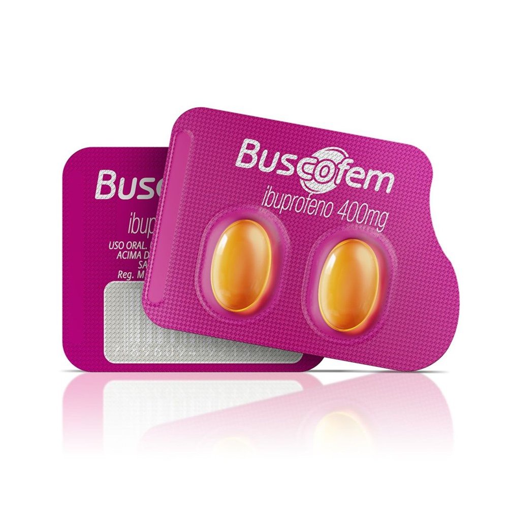 Buscofem 400mg Envelope com 2 Cápsulas
