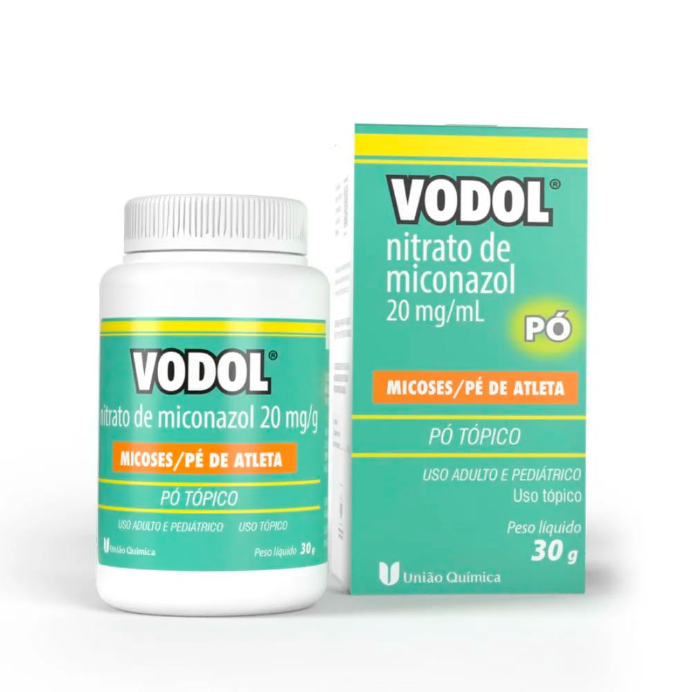 Vodol 20mg/g Pó com 30g
