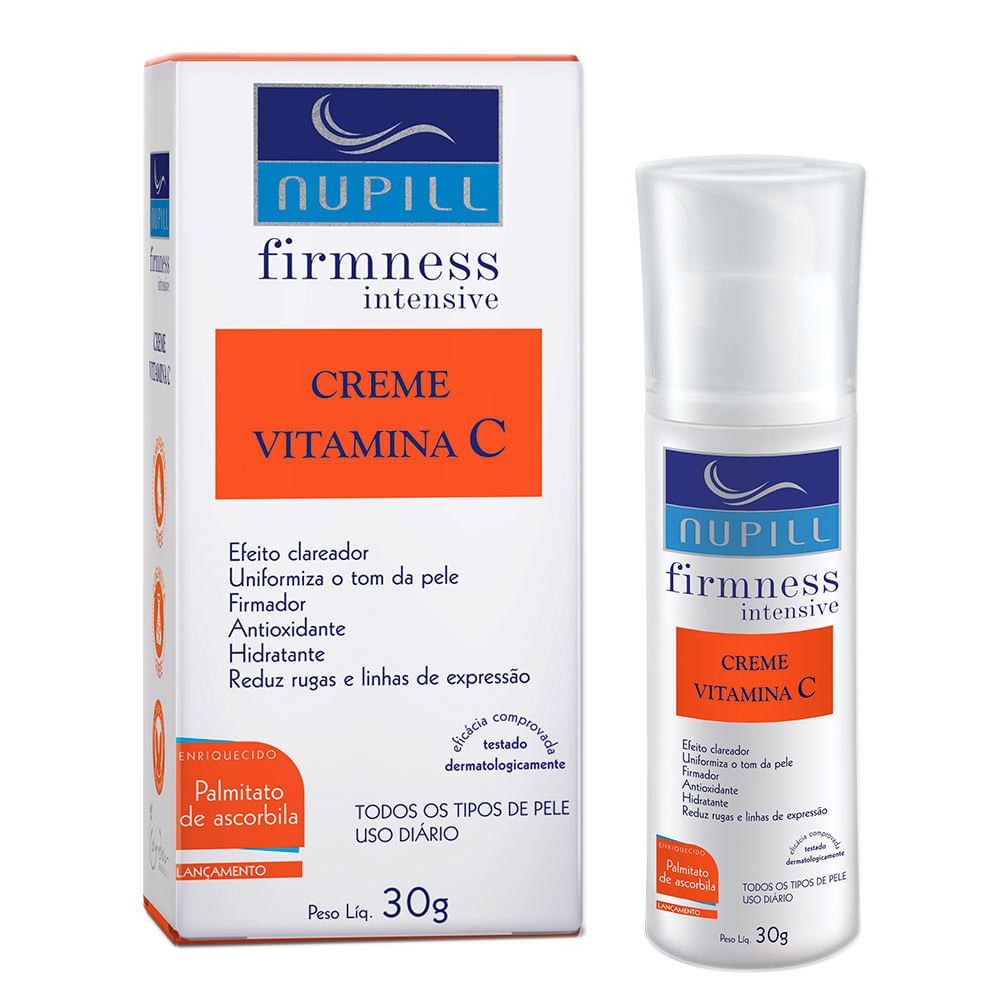 Creme Vitamina C Nupill Firmness Intensive 30g