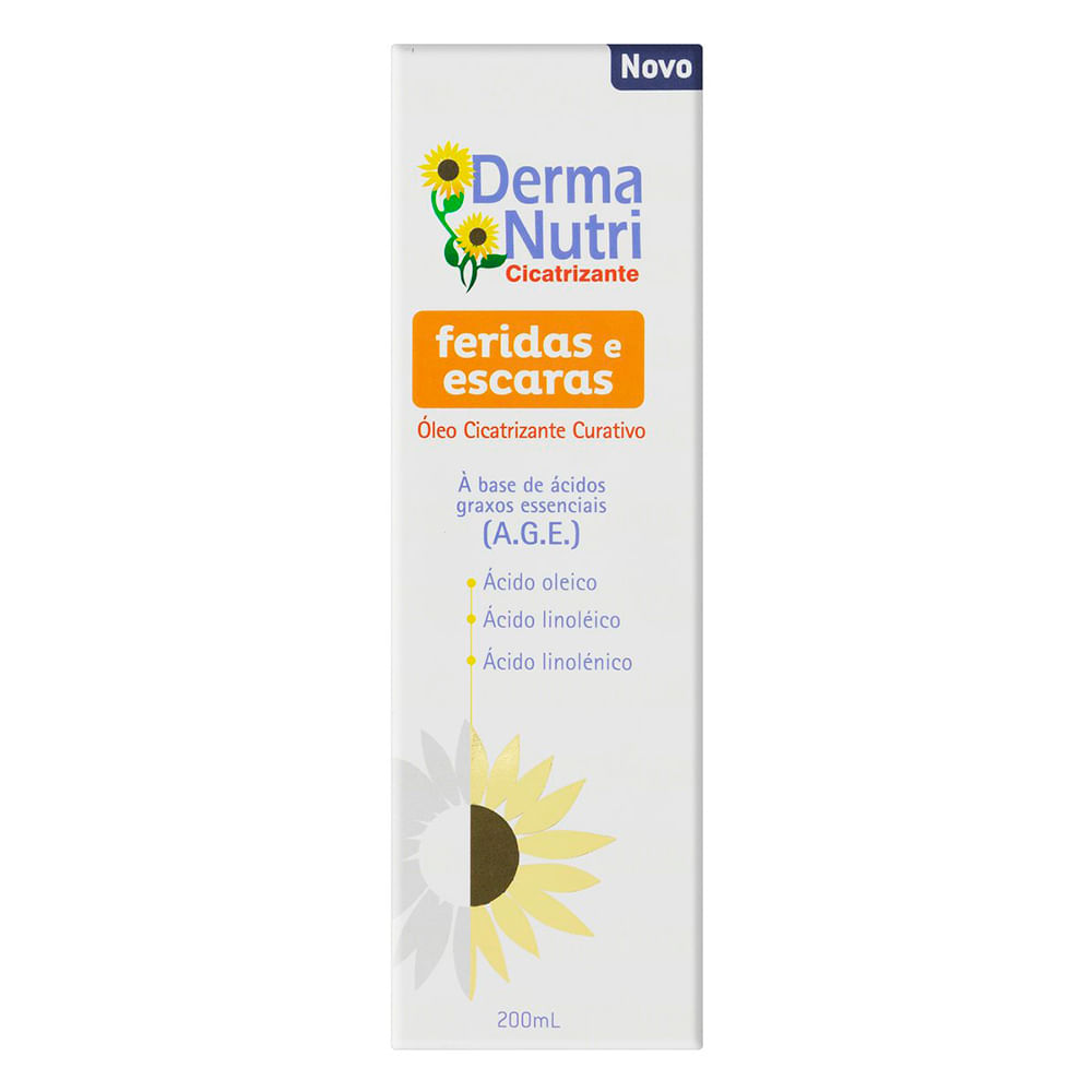Óleo Cicatrizante Curativo Dermanutri 200ml