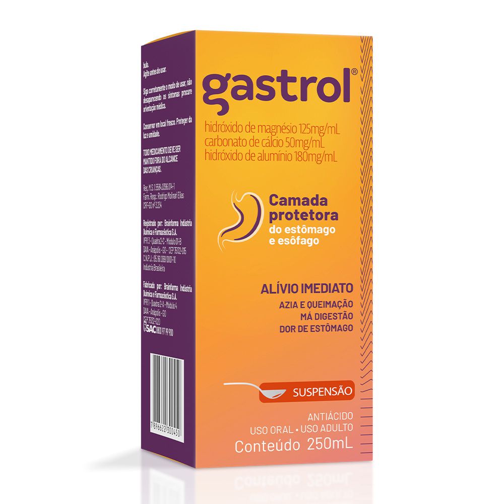 Gastrol Suspensão Oral 250ml