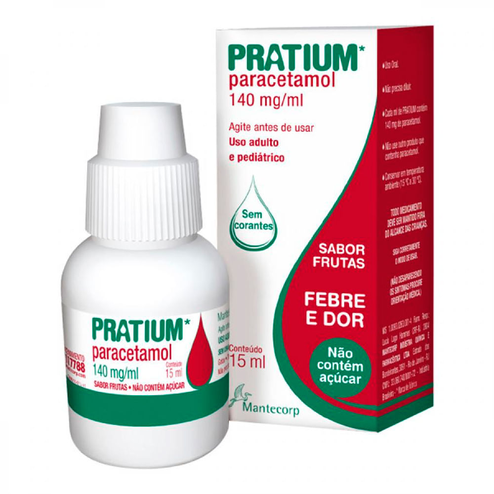 Pratium 140mg/ml Gotas com 15ml