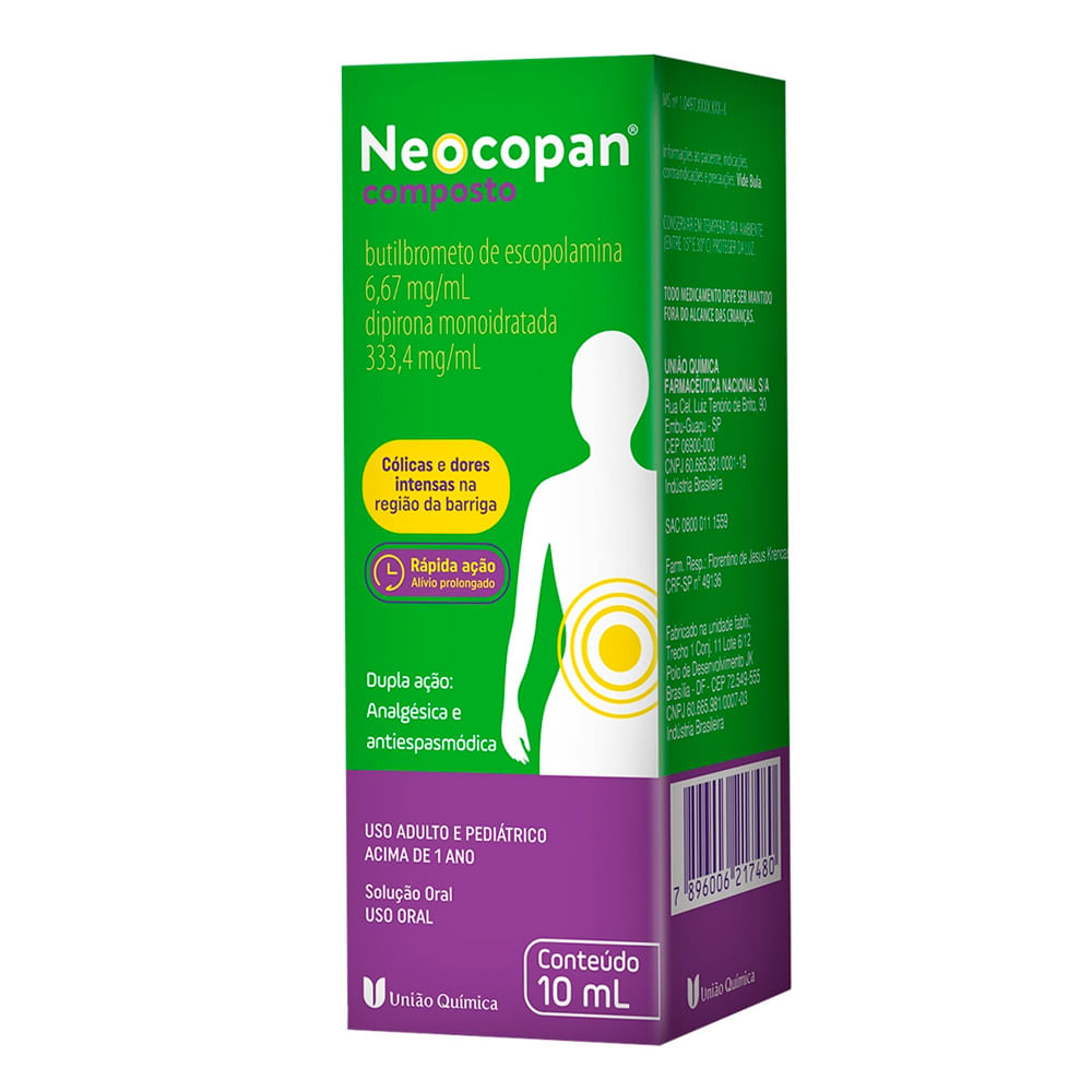 Neocopan Composto Gotas com 10ml
