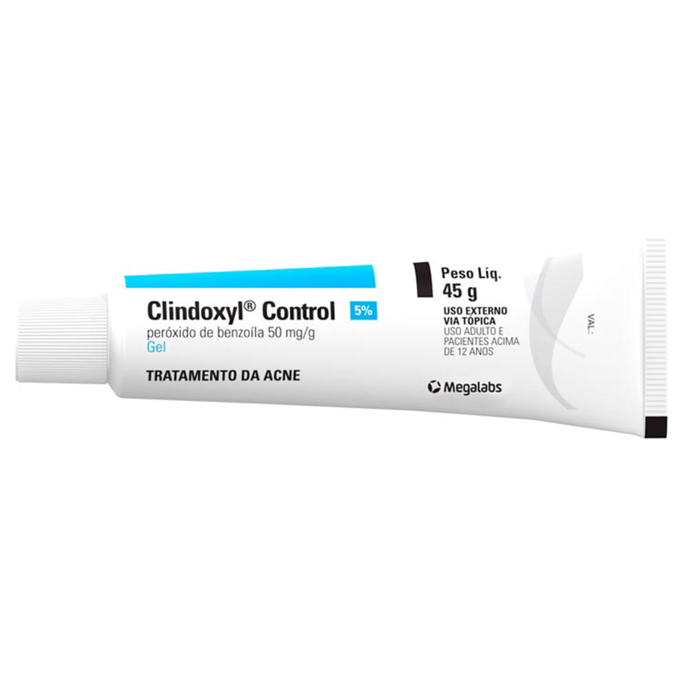 Clindoxyl Control 50mg/g (5%) Gel com 45g