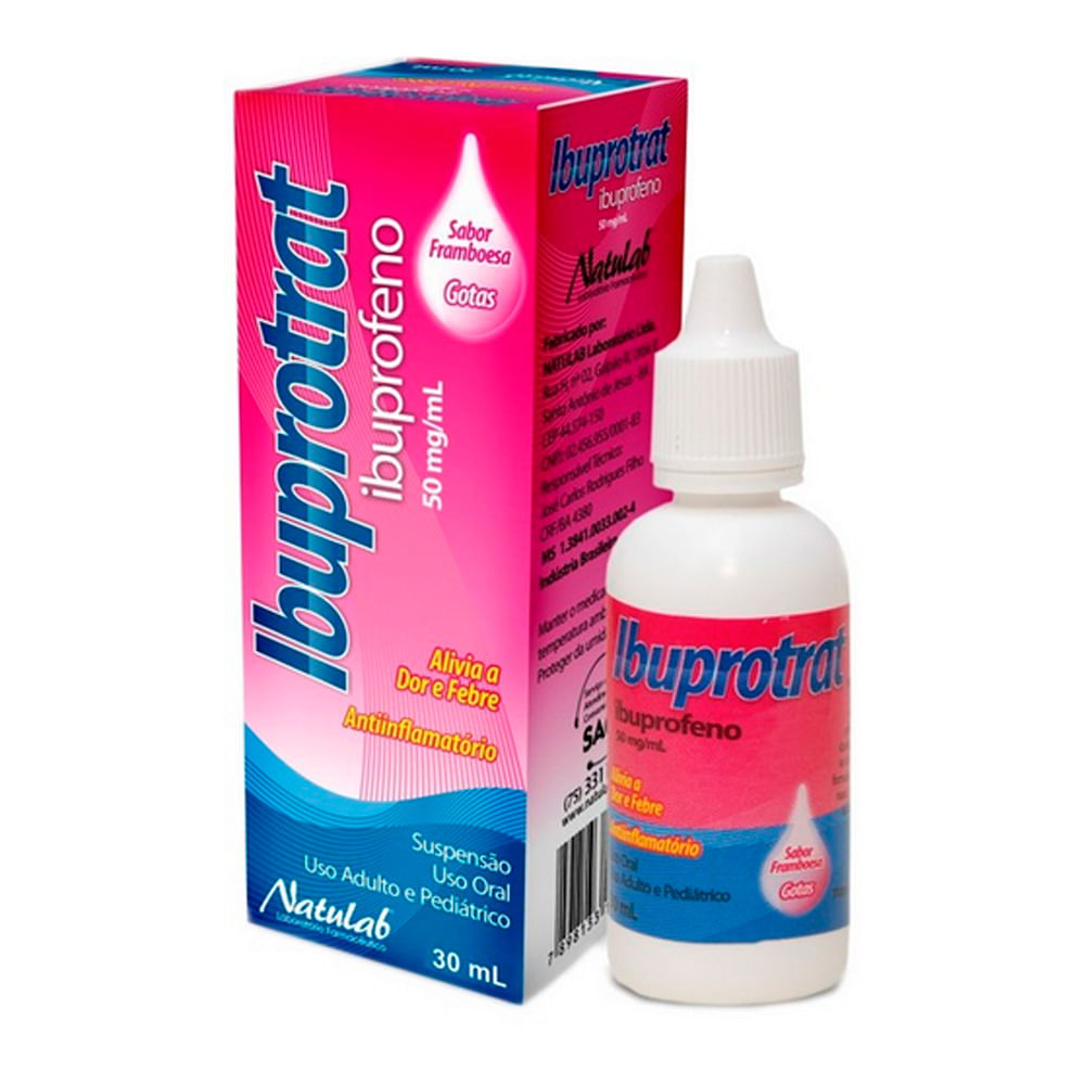 Ibuprotrat 50mg/ml Gotas com 30ml