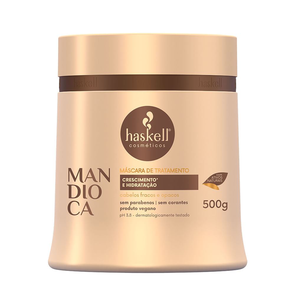 Máscara de Hidratação Haskell Mandioca com 500g